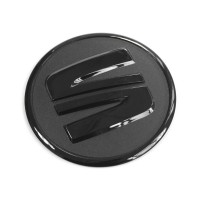 Original Seat Zeichen für Motorabdeckung Emblem Motorraum Abdeckung schwarz Original Seat Zeichen für Motorabdeckung Emblem Motorraum Abdeckung schwarz