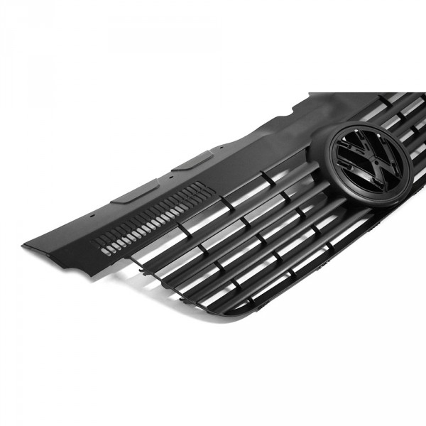 Original VW T5 Transporter Kühlergrill Bus Kasten Grill vorn schwarz