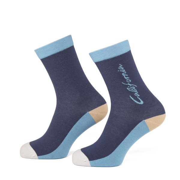 Original VW Socken California Kollektion Strümpfe Größe 39-42 blau 7TG084361287