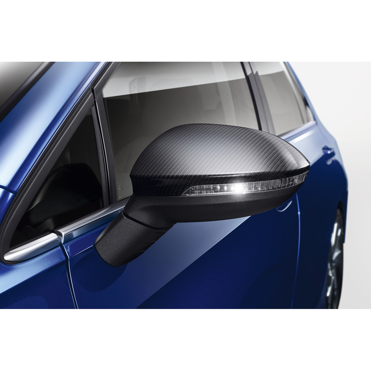 Carbon spiegelkappen für Volkswagen Golf 5 