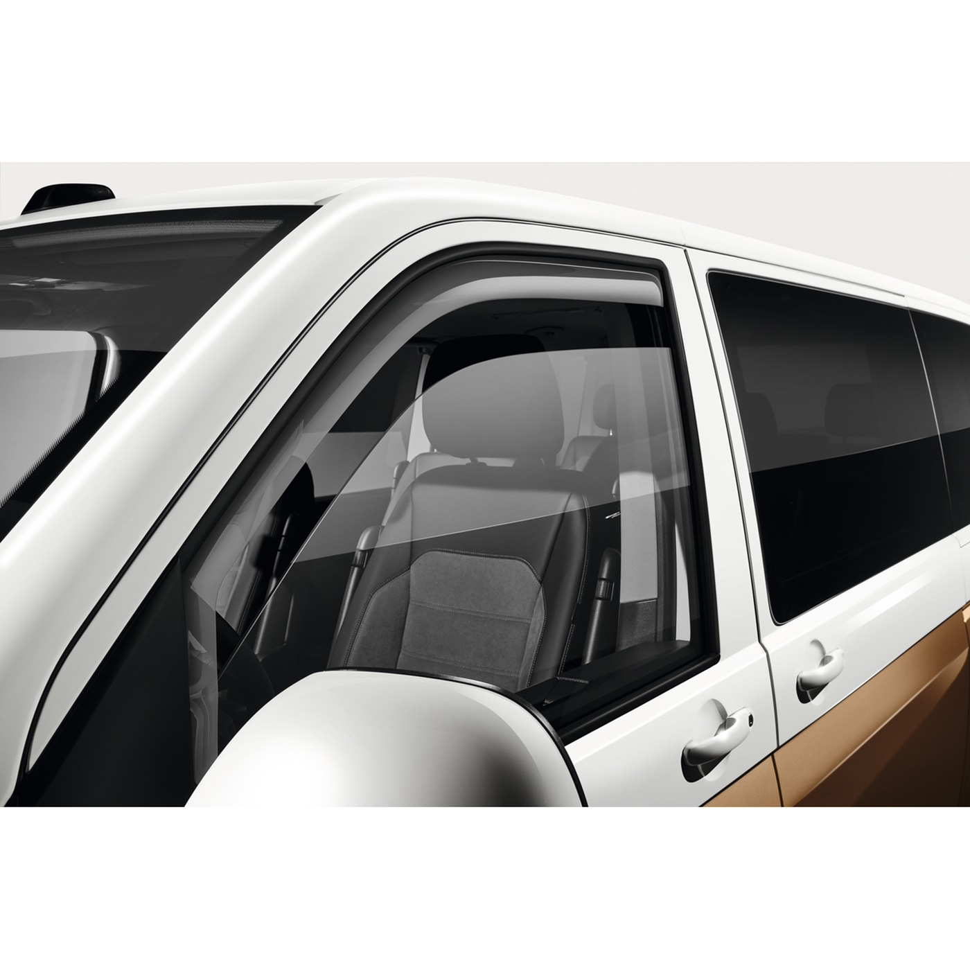 Windabweiser Heko für VW CARAVELLE / TRANSPORTER T5 / T6 (2003+) 2 Stk.  Vorderseite 