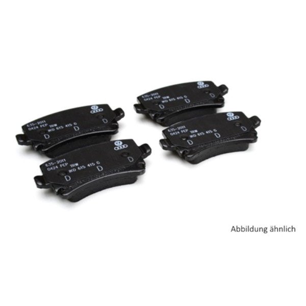 Original Audi Bremsbeläge Hinterachse Bremsen Beläge Scheibenbremsen 8K0698451M