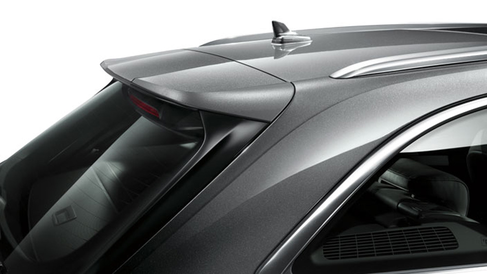 CSR Heckspoiler für Audi A4 B9 8W Avant 2015 Glossy schwarz glänzend Spoiler AB 