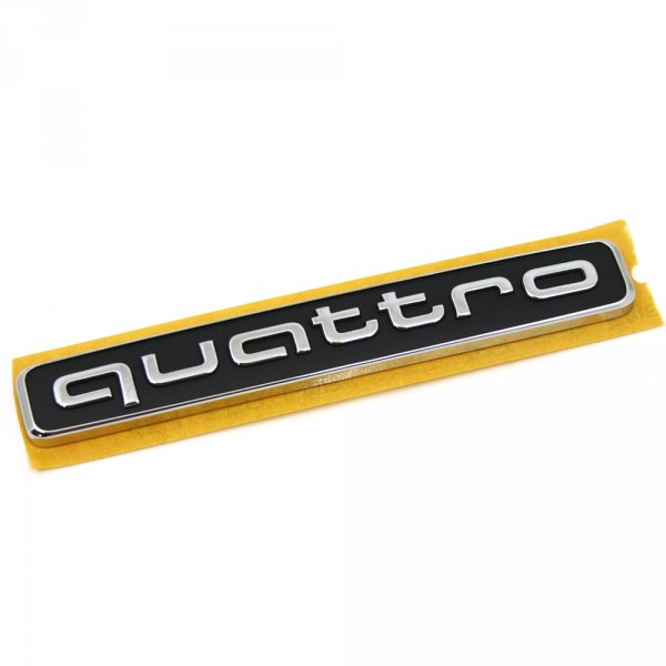 Original Audi Q2 Q5 (FY) quattro Schriftzug Heckklappe Exterieur Emblem chrom
