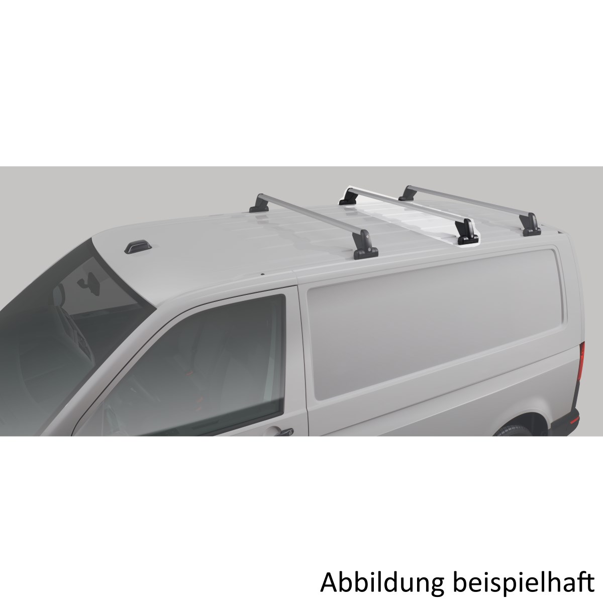 Original VW T5 / T6 Grundträger / Dachträger-Satz, nicht für Fahrzeuge mit  Dach-Befestigungsschiene