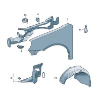 Kotflügel Radhausschale VW Golf 5 Original Volkswagen Ersatzteile Kotflügel Radhausschale VW Golf 5 Original Volkswagen Ersatzteile