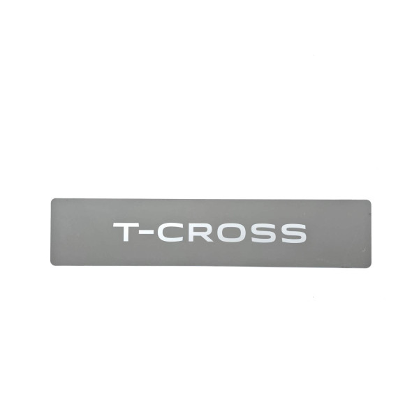 Original VW T-Cross Kennzeichenschild Nummernschild Kennzeichen Typenschild 2GM071801B