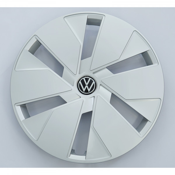 Original VW ID.3 Radkappe 18 Zoll Radzierblende Stahlfelgen Radblende schwarz/pure white/silber