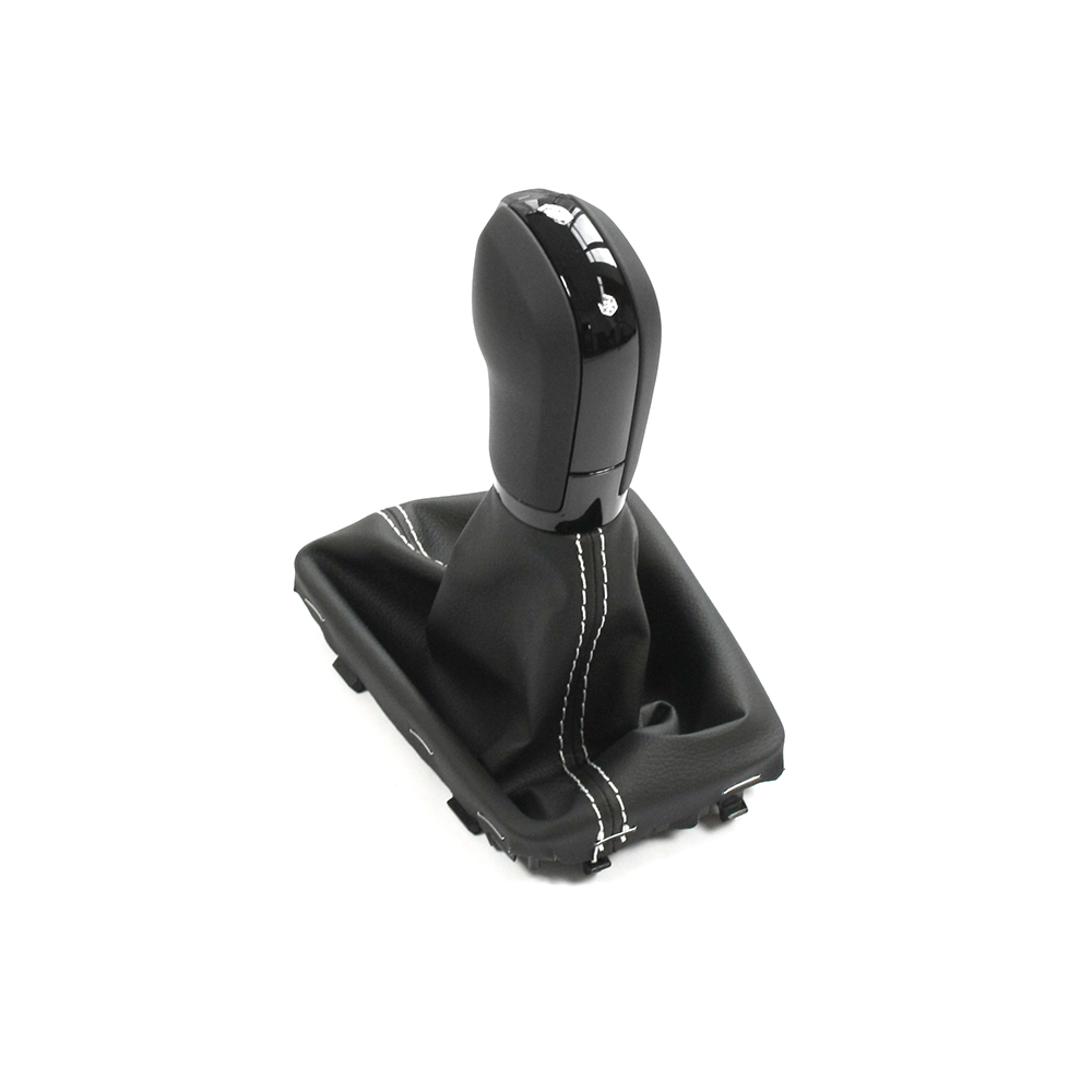 Original Seat Leon (5F) CUPRA Schaltknauf DSG Abdeckung schwarz glänzend
