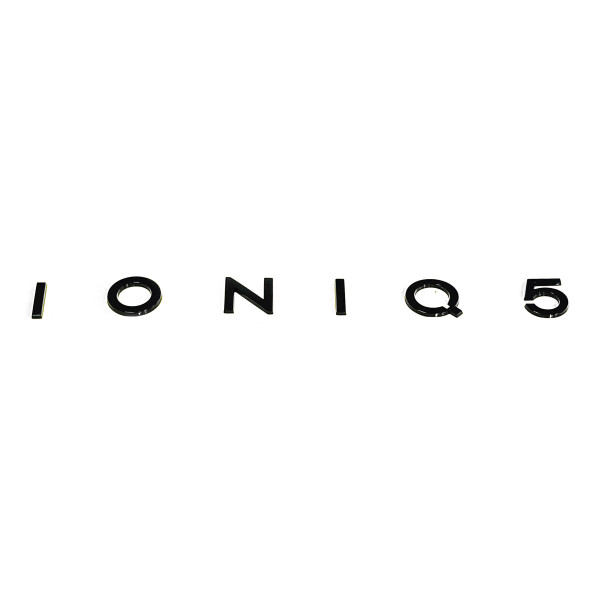 Original Hyundai IONIQ 5 Schriftzug Aufkleber Heckklappe Logo Emblem schwarz 86310NI000