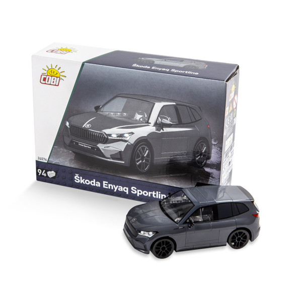 Skoda COBI Bausatz Modellauto 1:35 Enyaq Sportline Bausteine Spielzeug Modell 6U00877558J