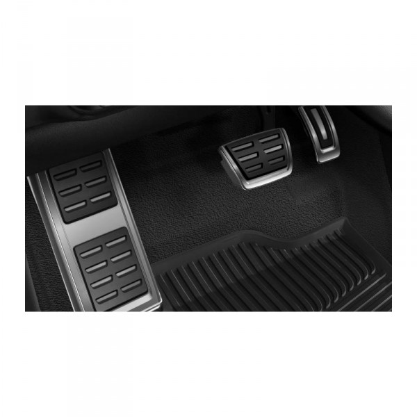Original Audi A1 S1 Sportback Facelift Pedalset Fußstütze Pedalkappen Edelstahl Automatik