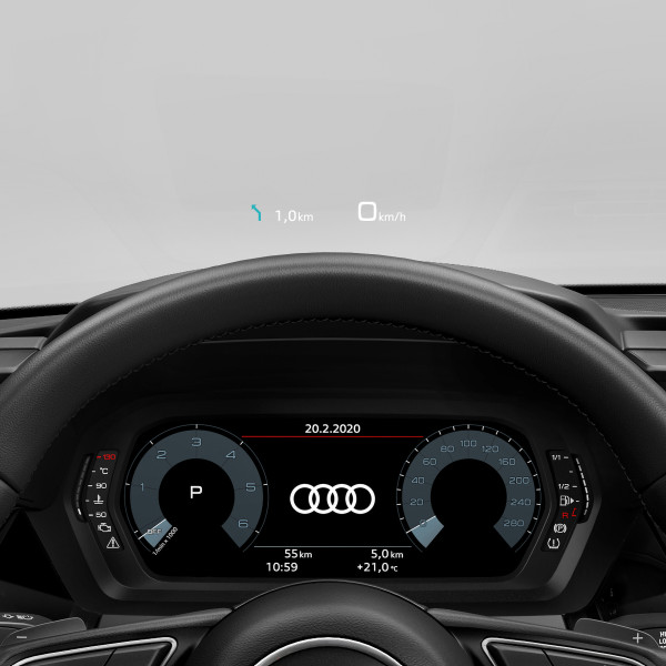 Original Audi A3 (8Y) Nachrüstung Head-Up Display HUD Anzeige OLED Projektion 8Y1051604