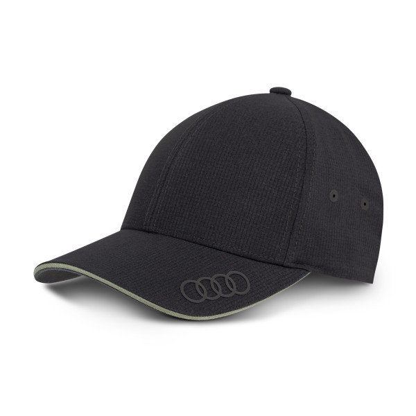 Original Audi Cap Ringe Logo Basecap Baseballkappe Baseballcap Mütze schwarz 3132500600