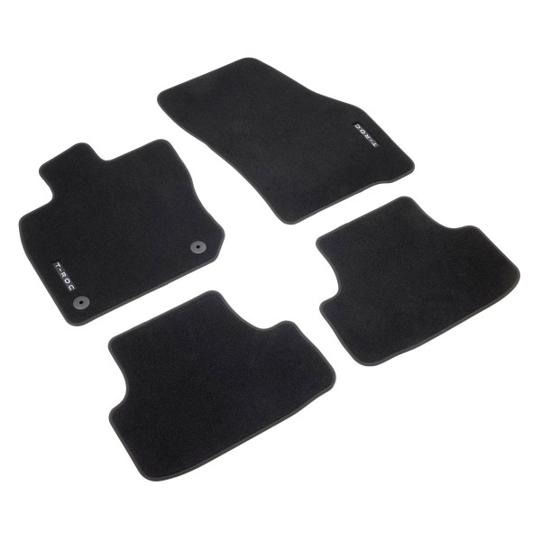 Original VW T-Roc 2 (D4) Premium Velours Fußmatten Textilfußmatten 4x Stoffmatten 2GV061270WGK