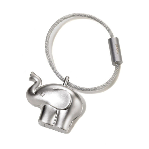 Schlüsselanhänger little elephant Elefant Keyring grau Anhänger KR14-01