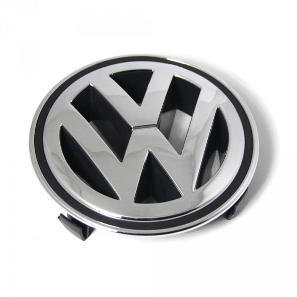 VW Golf 5 R32 VW Emblem Kühlergrill Original Tuning Zeichen vorn chrom / anthrazit