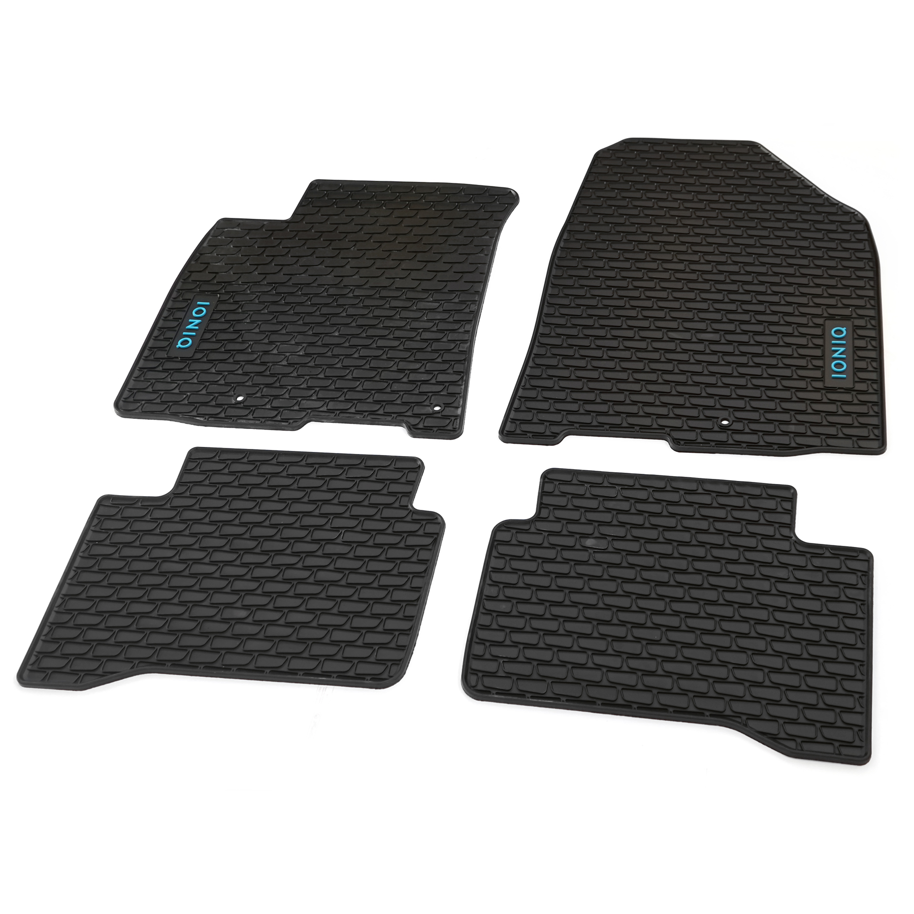 Rand ORANGE NEU $$ Original Lengenfelder Fußmatten passend für Hyundai IONIQ 