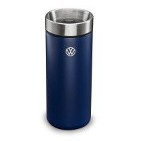 Original VW Thermobecher Trinkbecher Edelstahl blau 330069604A287 Original VW Thermobecher Trinkbecher Edelstahl blau 330069604A287