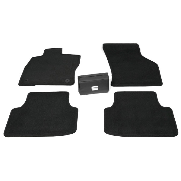 Original Seat Velours Fußmatten Textilfußmatten Sicherheits-Kit 5FB093990F