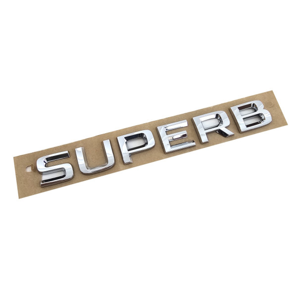 Original Skoda Superb Schriftzug Modellschriftzug Modellbezeichnung Logo Plakette 3V0853687A2ZZ