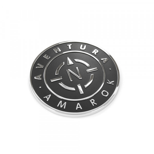 Original VW Amarok AVENTURA Plakette seitlich Design-Überrollbügel Emblem