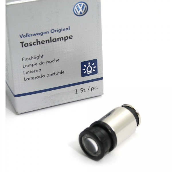 Original VW LED Taschenlampe Zigarettenanzünder Mini Lampe 7E7947175A