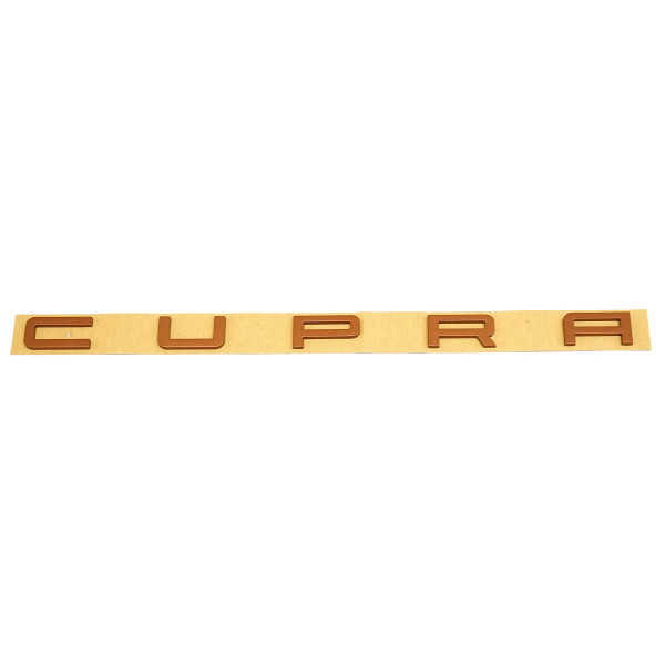 Original CUPRA Born Schriftzug hinten Heckklappe Logo Emblem kupfer 575853687F27A