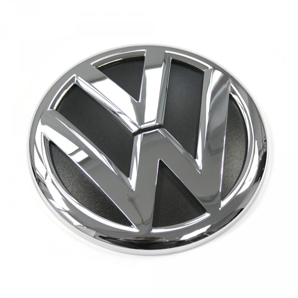 Original VW Emblem T5 Facelift hinten Heckklappe Logo Zeichen chrom