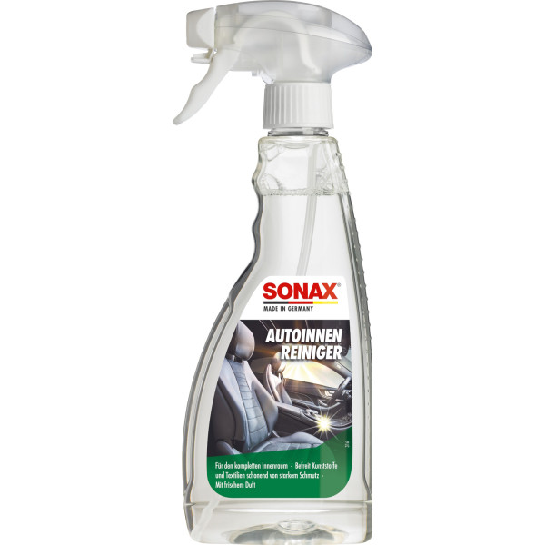 SONAX Innenraumreiniger Textilreiniger Kunststoffreiniger 500ml Polsterreiniger 03212000