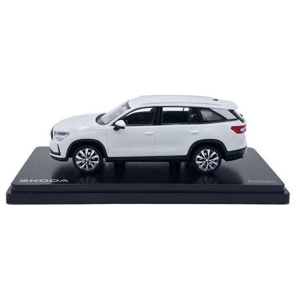 Original Skoda Kodiaq Modellauto 1:43 Miniatur Modell weiß 57H099300S9R
