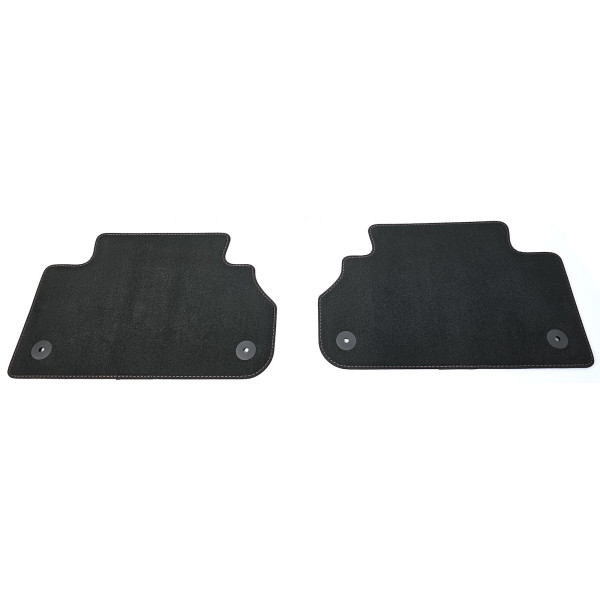 Original Audi Q5 (FY) Fußmatten Premium Velours Textilfußmatten hinten 2x Stoffmatten 80A864450ABMU