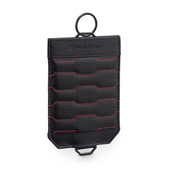 Original Audi Sport Fahrzeugschlüsseletui Etui Autoschlüssel Case Leder Wabendesign 3152601200