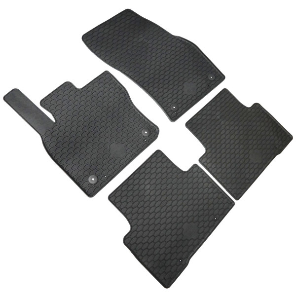 Original VW Gummimatten Plus Gummi Fußmatten Allwettermatten schwarz 5QB061550041