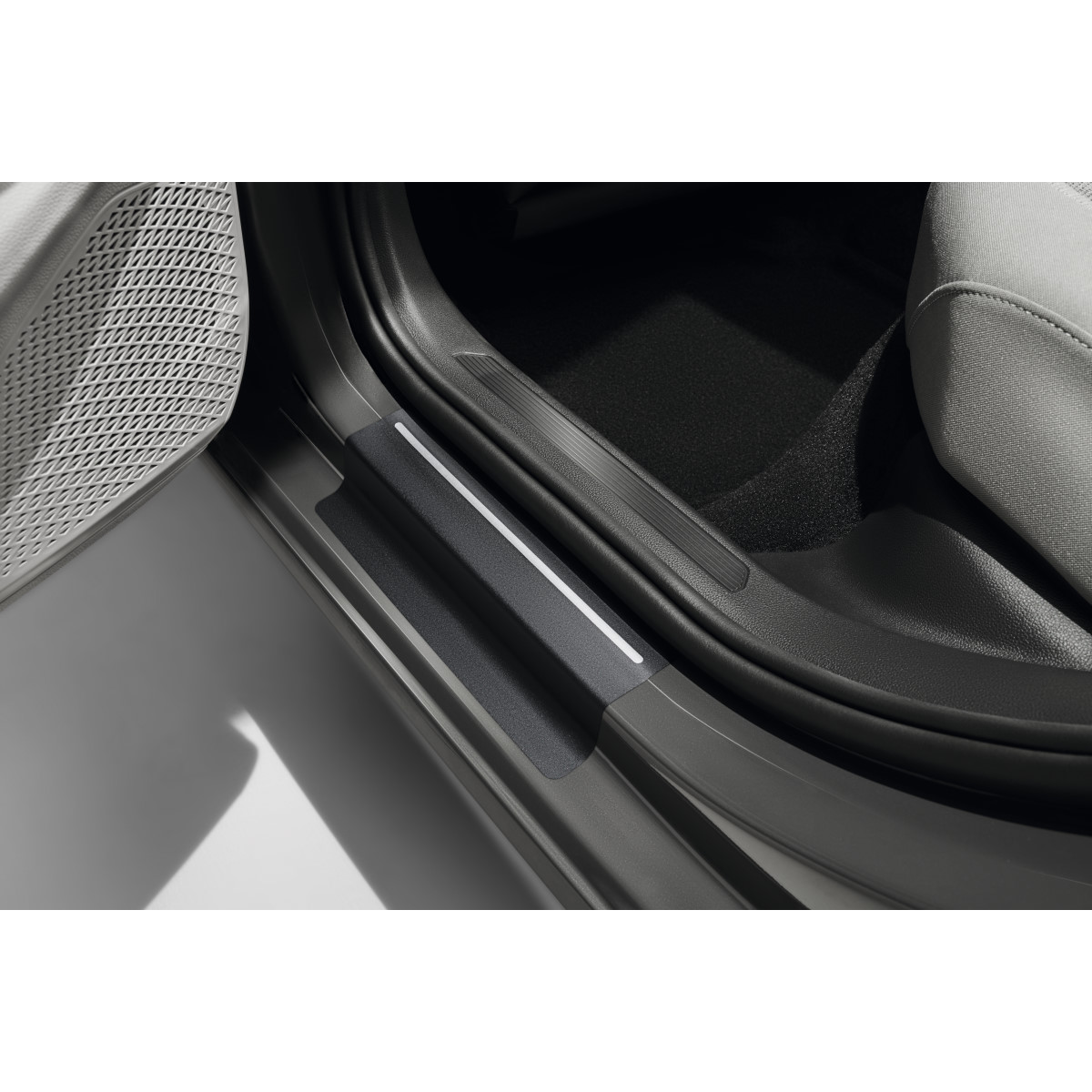 Auto Einstiegsleisten Schutz für VW Golf 8 (VIII) CD I 2019-2023