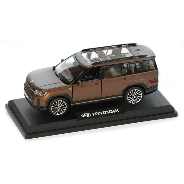 Original Hyundai SANTA FE Modellauto 1:38 Miniatur Earth-Brass P6G70AZ110TR