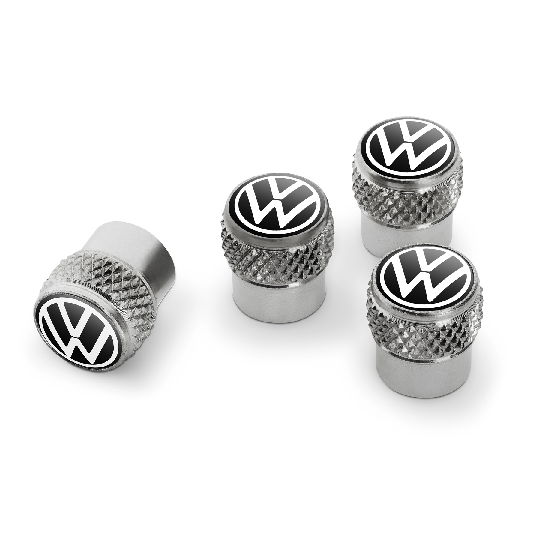Volkswagen Wolfsburg Edition Aluminium Reifen Ventilkappen für Reifen Rad 