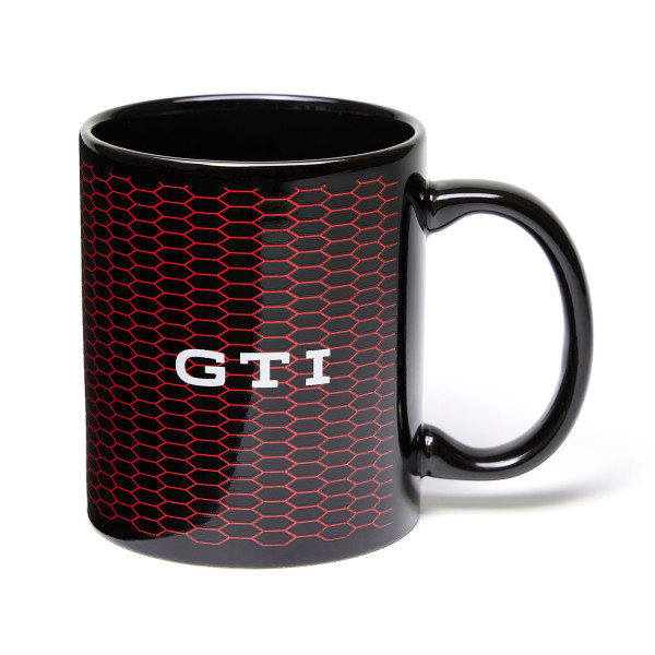 Original VW Tasse GTI Becher 300ml Kaffeetasse Keramik schwarz 3A5069601