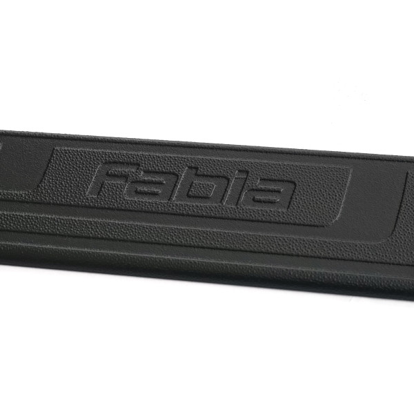 4-tlg. Einstiegsleisten Edelstahl Für Skoda Fabia 2014-2025 - Karbon Optik