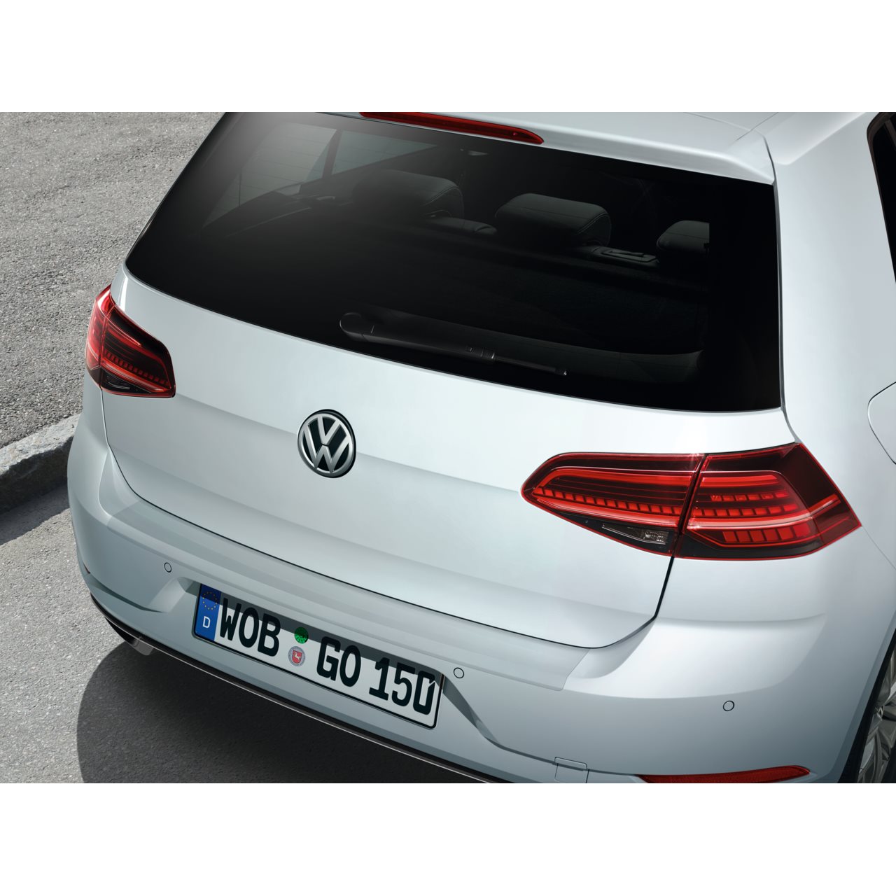 Ladekantenschutz ABS schwarz passend für VW Golf 6 Variant
