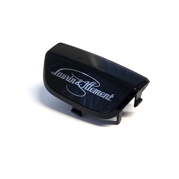 Original Skoda Blende Lenkrad Kappe Abdeckung L&K Schriftzug schwarz 5E3419685C2ZZ