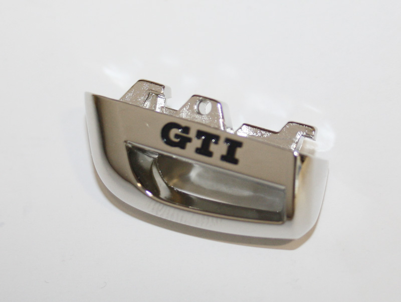 Original VW Kappe Schlüssel GTD GTI GTE R Chrom Schwarz