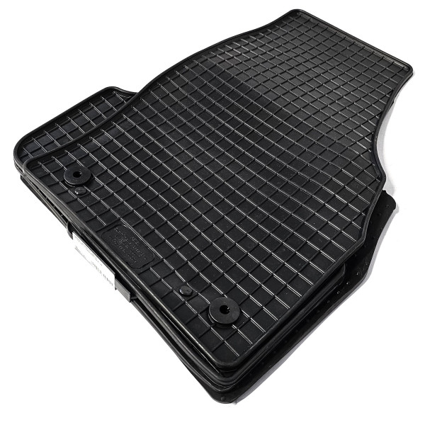 VW Polo Taigo T-Cross Fußmatten Gummi Allwetterfußmatten Gummimatten 4-teilig schwarz