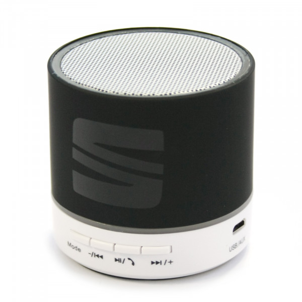 Original Seat Lautsprecher schwarz Bluetooth Mini Speaker 6H1087621KAA