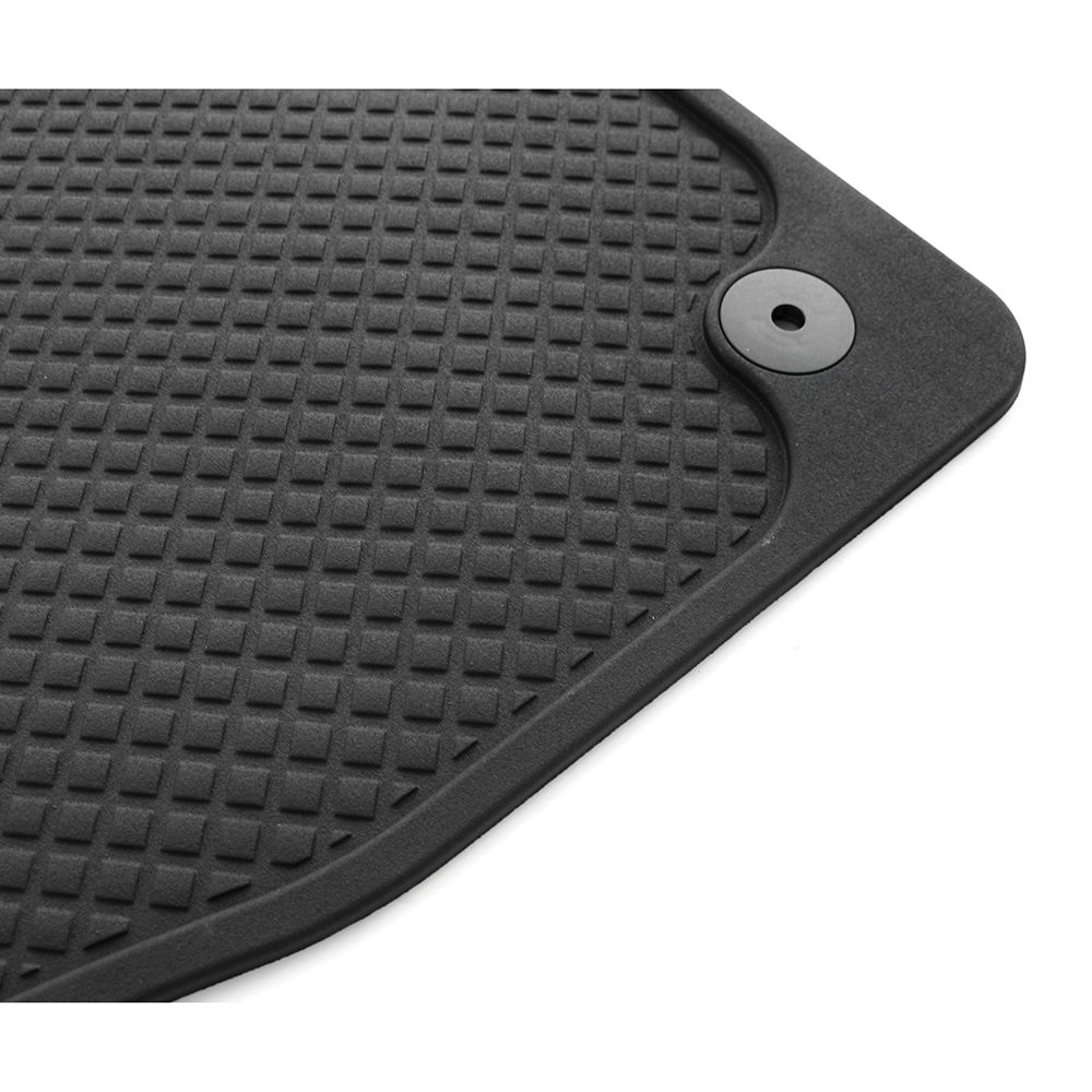 Gummi-Fußmatten schwarz für SEAT EXEO Bj 12.08-05.13