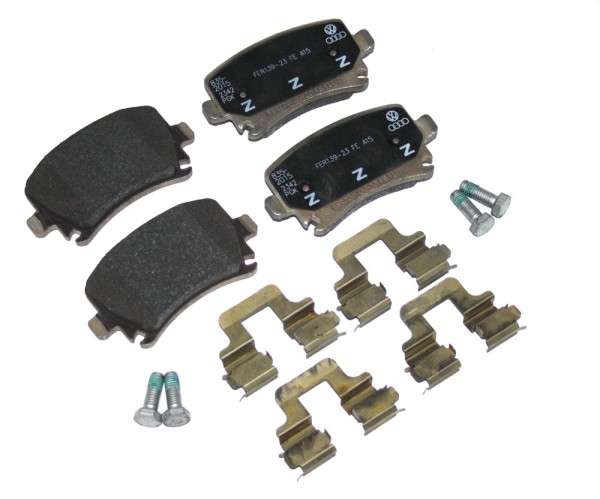 Original Audi A6 Bremsbeläge Hinterachse Bremsen Beläge 4F0698451D