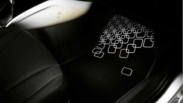 Original Audi Velours Fußmatten Satz A1 S1 Sportback Quattro Textil Tuning Design lifestyle kit gold