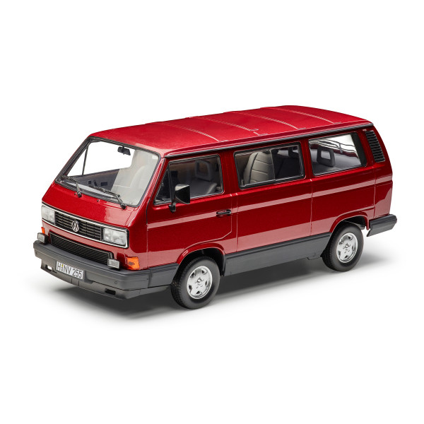 Original VW T3 Multivan Modellauto 1:18 rot Miniatur 255099302645