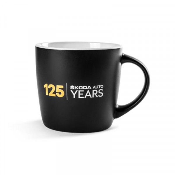 Original Skoda Keramikbecher 125 Jahre Jubiläum Tasse Becher 300ml Accessoires 000069601BS