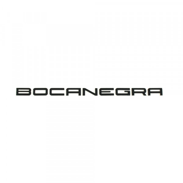 Original Seat Bocanegra Schriftzug hinten Heckklappe Tuning Emblem Logo schwarz